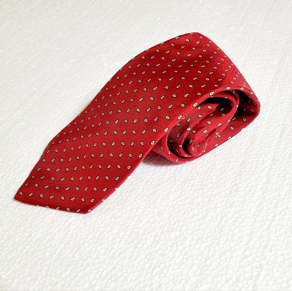 Gant Solid Red Men's Silk Tie